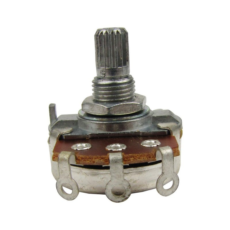FLEOR 4pcs Full Size 15mm Shaft Guitar Volume Pot A500K Audio Taper Potentiometer with Bayonet - Image 3